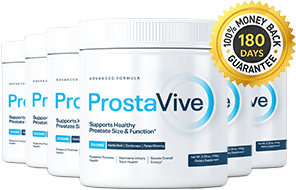 ProstaVive 6 bottles 180-day supply with 180-day guarantee